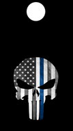 Police Thin Blue Line Punisher