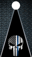 Police Thin Blue Line Punisher