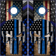 Police Thin Blue Line Punisher