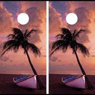 Deserted Island Beach Scene