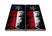 Texas Flag Up in Smoke