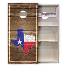Texas State on Wood Planks