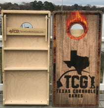Custom Design Cornhole Boards with Double Thick Legs