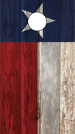 Texas Flag Vintage Wood