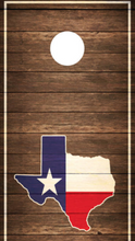 Texas State on Wood Planks