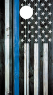 Police Thin Blue Line US Flag